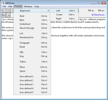 WPWriter screenshot 3
