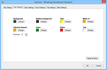 Wrestling Scoreboard Standard screenshot 4