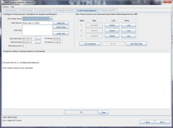 WRF Domain Wizard screenshot 4