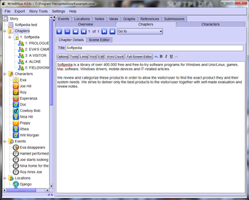 WriteItNow screenshot 2