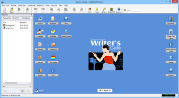 Writer's CafÃ© screenshot