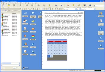 Writer's Cafe screenshot 2