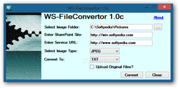 WS-FileConvertor screenshot