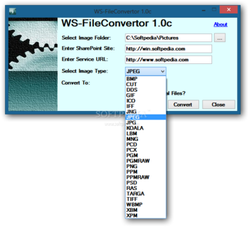 WS-FileConvertor screenshot 2