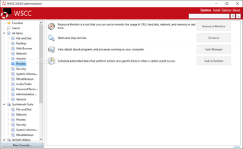 WSCC - Windows System Control Center screenshot 4