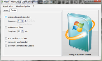 WSUS Client Manager screenshot 2