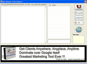 Wts Ultimate Email Collector screenshot
