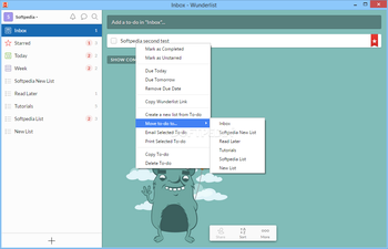 Wunderlist screenshot 4
