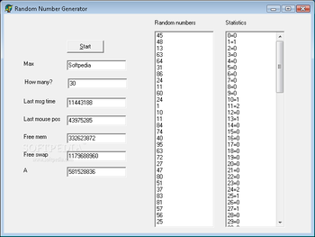 Wuul Random Number Generator screenshot