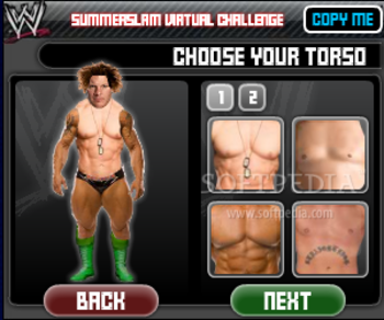 WWE - Create your own WWE Superstar screenshot 2