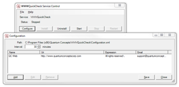 WWWQuickCheck screenshot