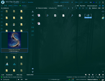 WX File Studio screenshot 2