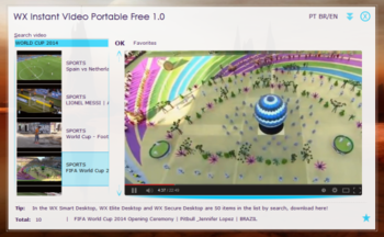 WX Instant Video Portable Free screenshot