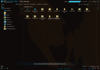 WX Smart Desktop Five Environments Work screenshot