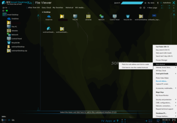 WX Smart Desktop Five Environments Work screenshot 10
