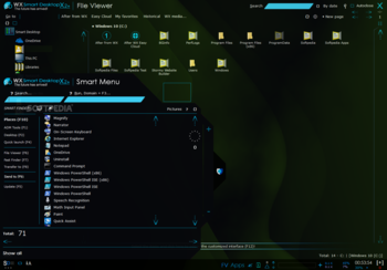 WX Smart Desktop Five Environments Work screenshot 2