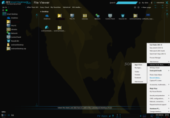 WX Smart Desktop Five Environments Work screenshot 9