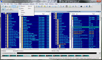 wxCommander screenshot 3