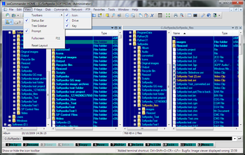wxCommander screenshot 6
