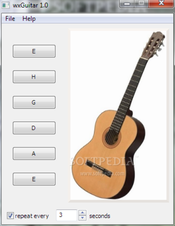 wxGuitar screenshot