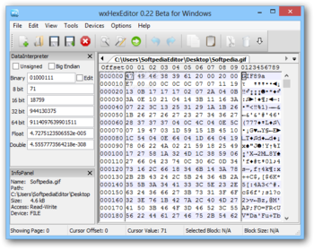 wxHexEditor screenshot