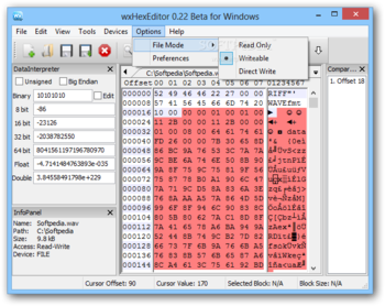 wxHexEditor screenshot 8