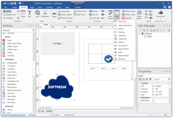 WYSIWYG Web Builder screenshot 5
