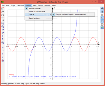 WZGrapher screenshot 4