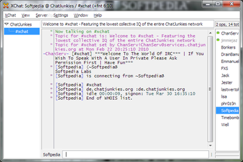 X-Chat screenshot