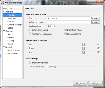 X-Chat screenshot 2