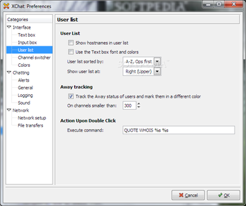 X-Chat screenshot 4