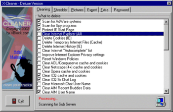 X-Cleaner screenshot