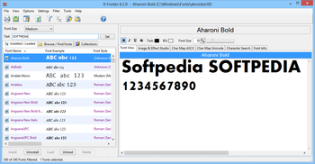 X-Fonter screenshot