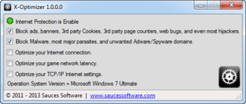 X-Optimizer screenshot