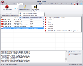 X-Proxy screenshot 3