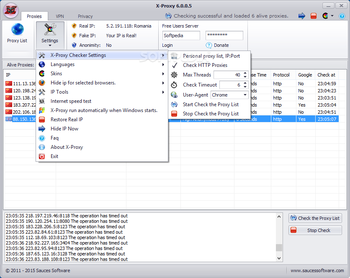 X-Proxy screenshot 4