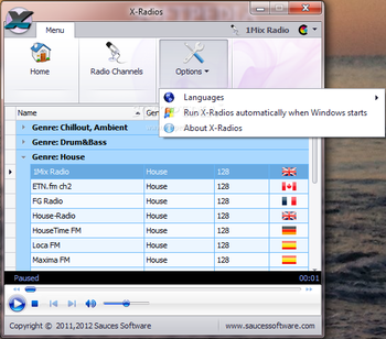 X-Radios screenshot 2