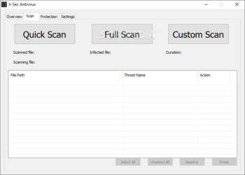 X-Sec Antivirus screenshot 2