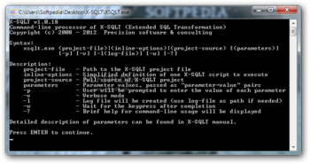 X-SQLT Portable screenshot