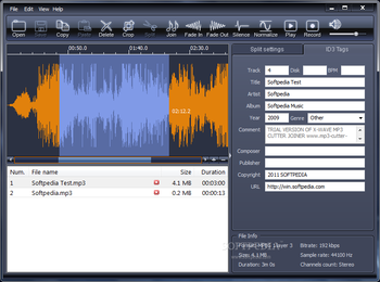 X-Wave MP3 Cutter Joiner screenshot 2