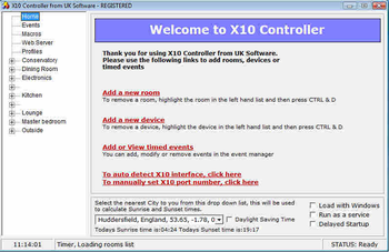 X10 Controller screenshot 2