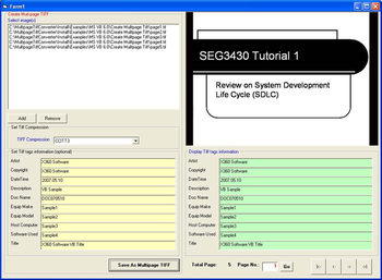 X360 Multi-page Tiff Converter OCX screenshot 2