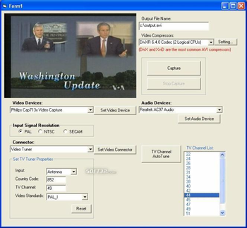 X360 Video Capture ActiveX Control screenshot 3
