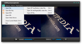 x3DPlayer (formerly 3D-Player) screenshot 2