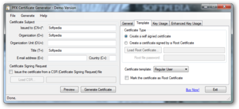 X509 Certificate Generator screenshot 2