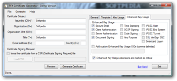 X509 Certificate Generator screenshot 4