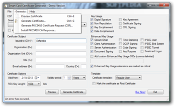 X509 Certificate Generator screenshot 6