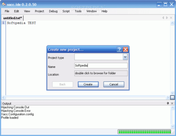xacc.ide screenshot 2