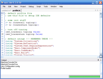 xacc.ide screenshot 3