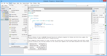 Xamarin Studio screenshot 5